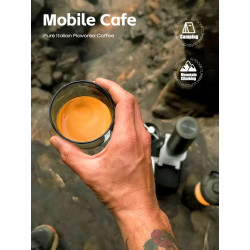 HIBREW Espresso Portatile - Macchina per Caffè da Auto/Campeggio